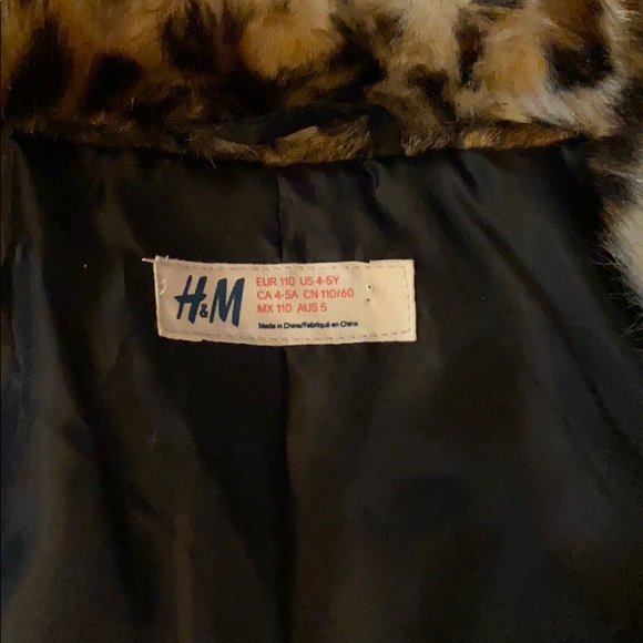 H&M faux leopard jacket - Picture 2 of 3